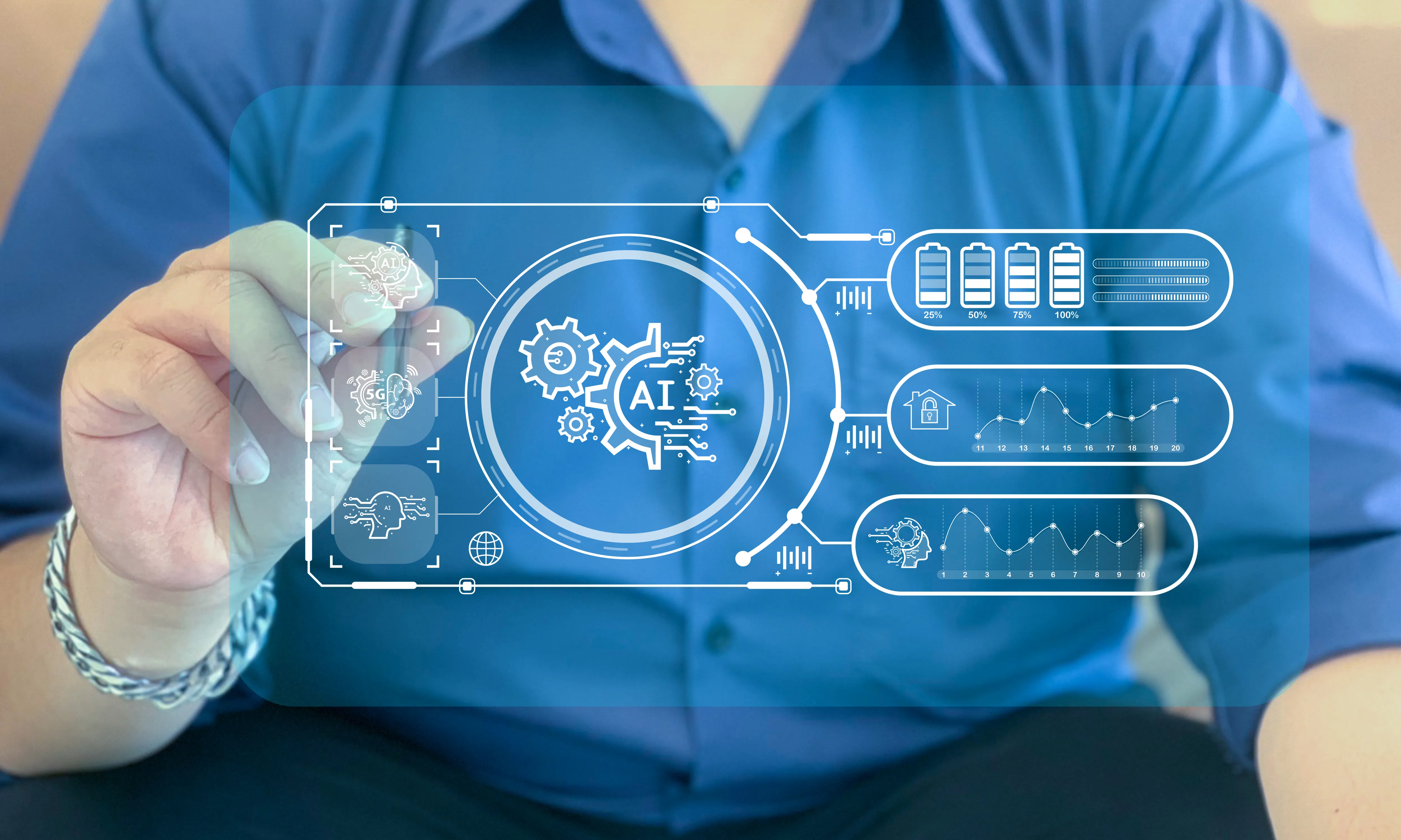 Autonomous business operations AI agent opportunities illustration