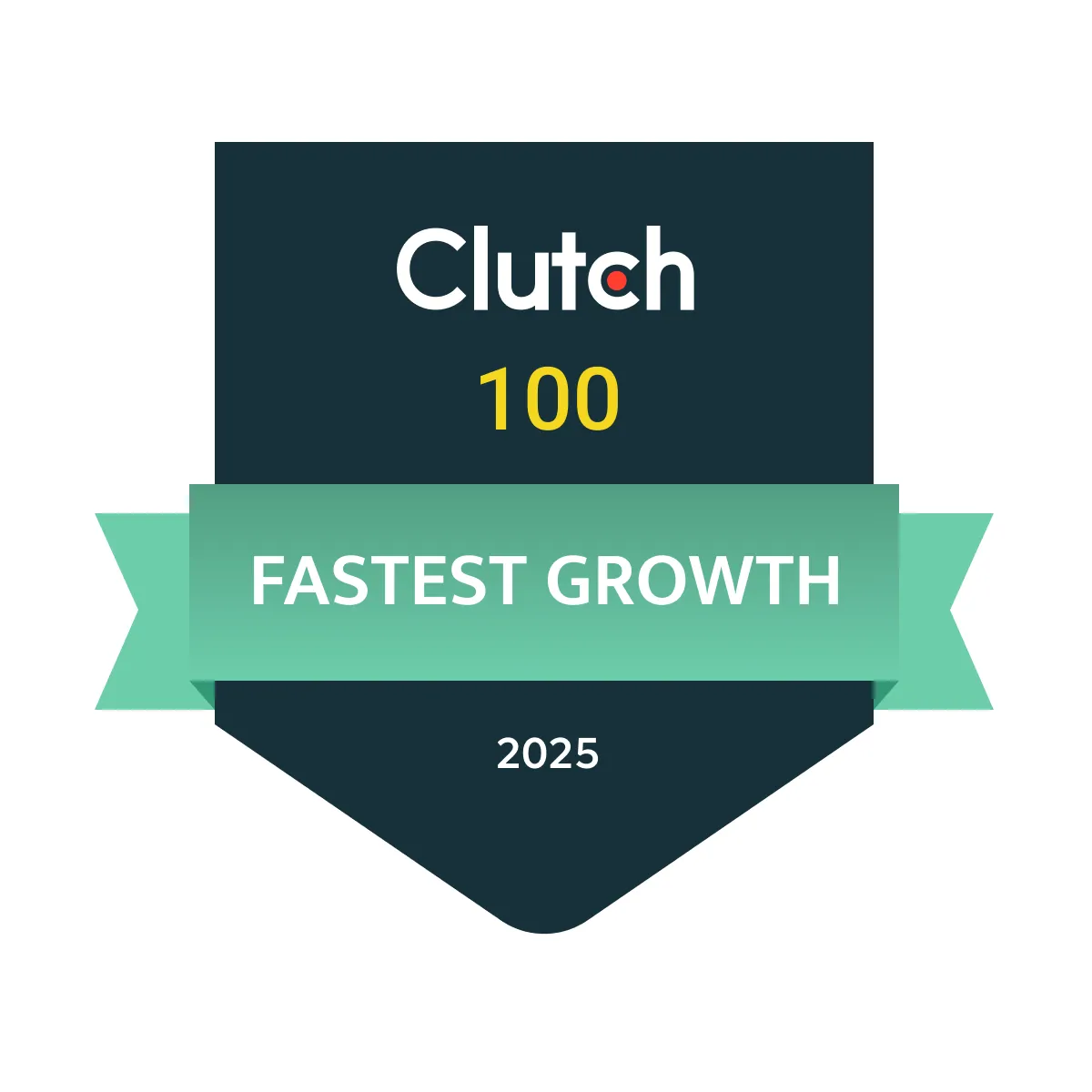 Clutch 100 Fastest Growing AI Company